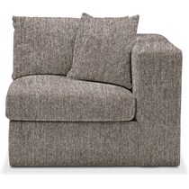 collin gray right arm facing chair   
