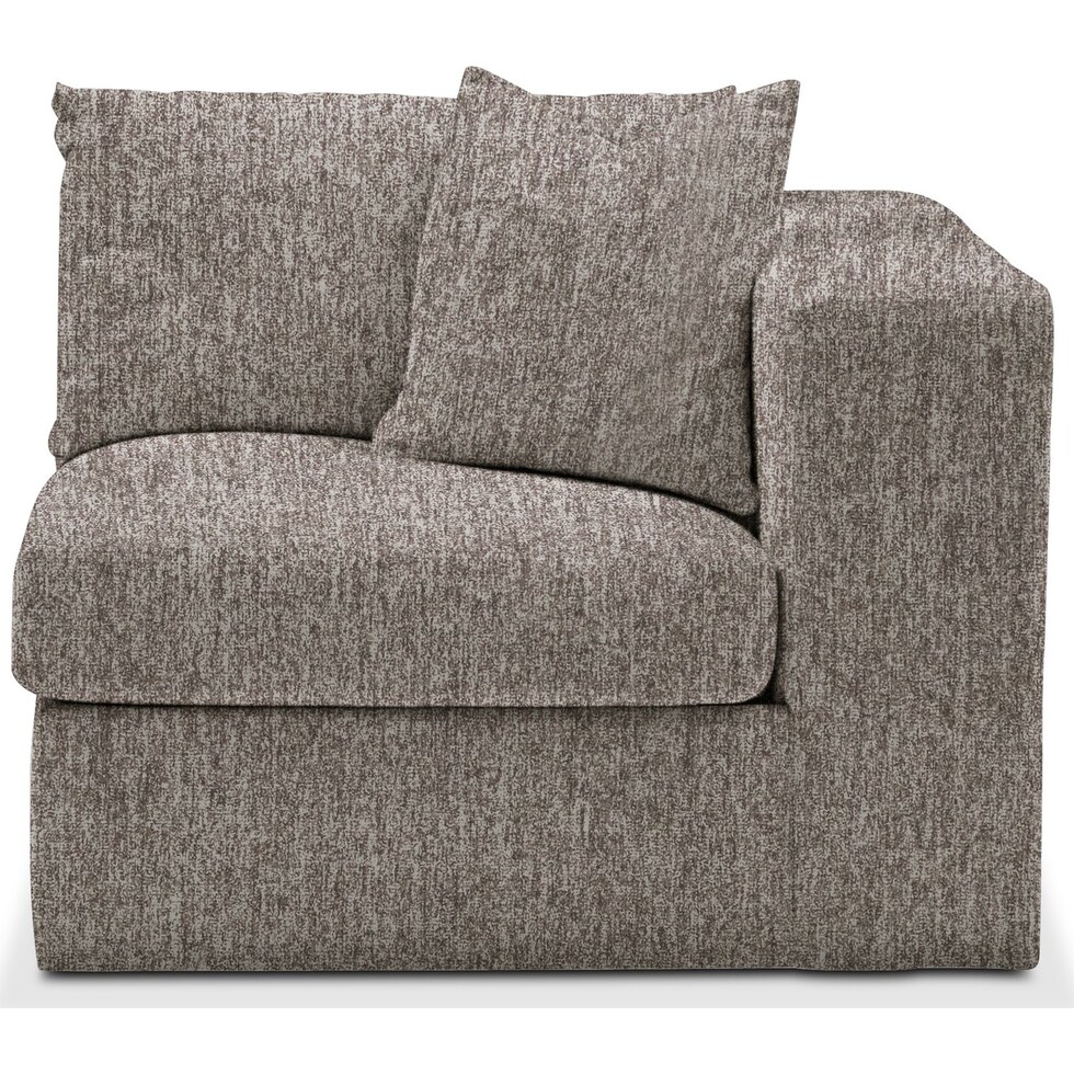 collin gray right arm facing chair   