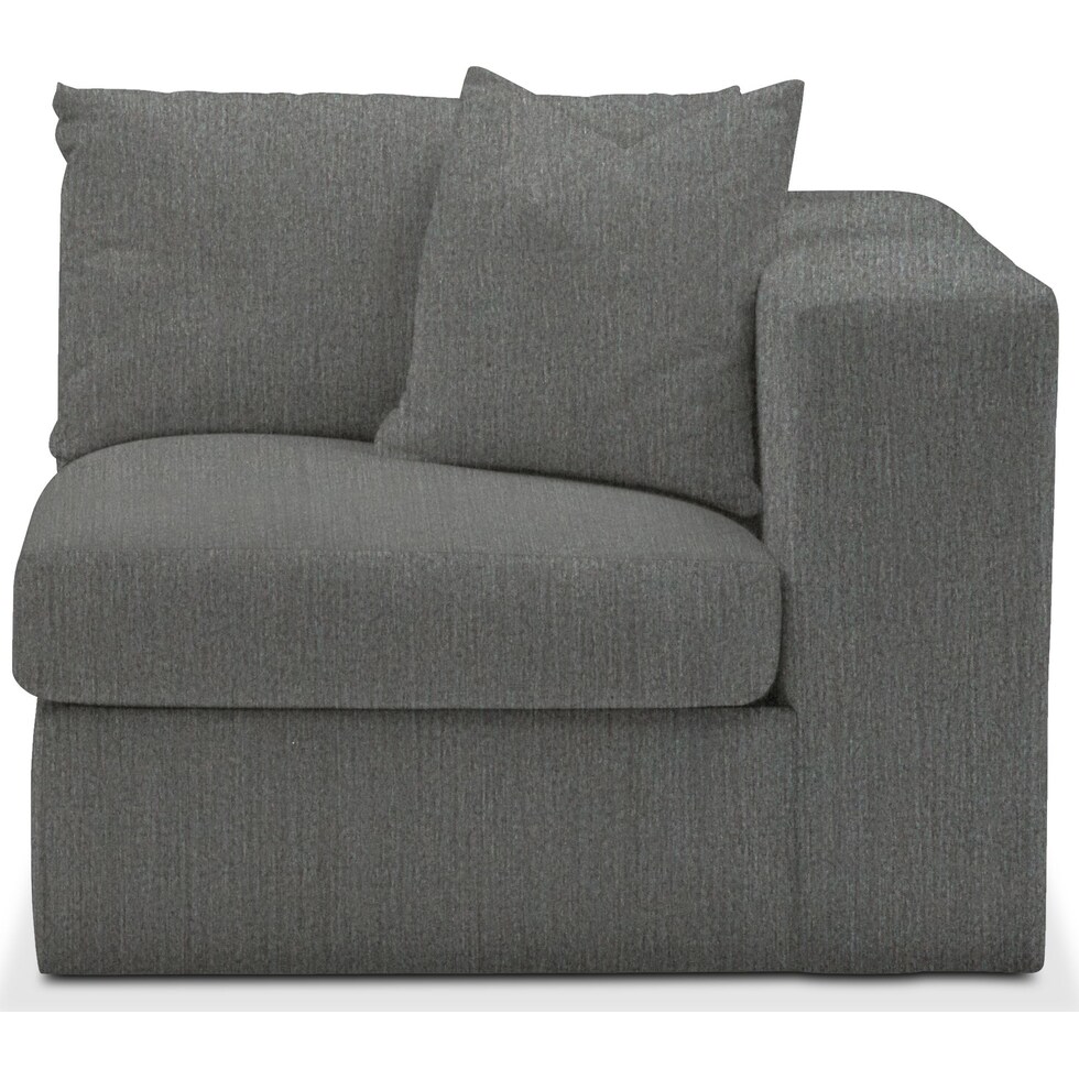 collin gray right arm facing chair   