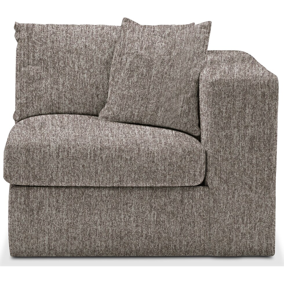 collin gray right arm facing chair   