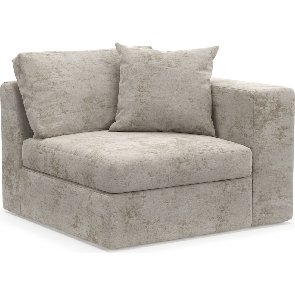 collin gray right arm facing chair   