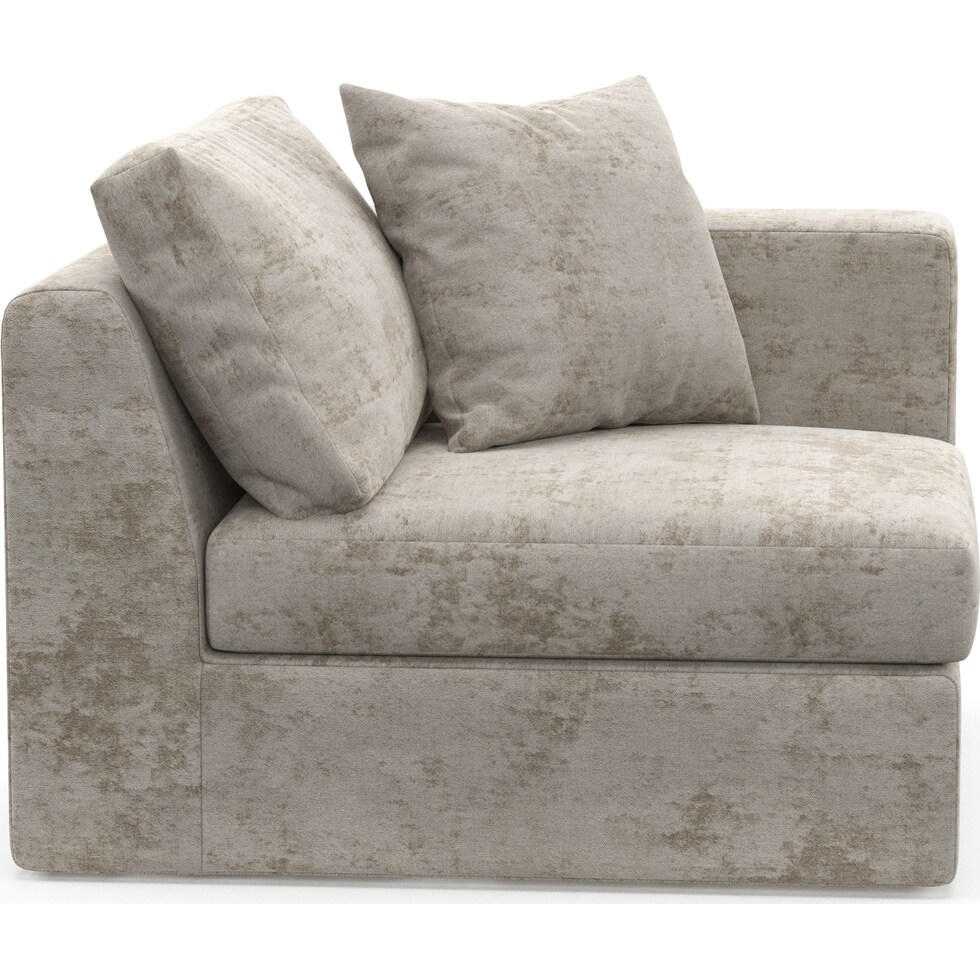 collin gray right arm facing chair   