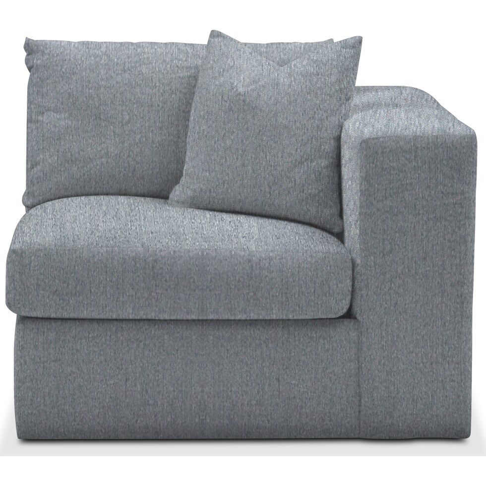 collin gray right arm facing chair   