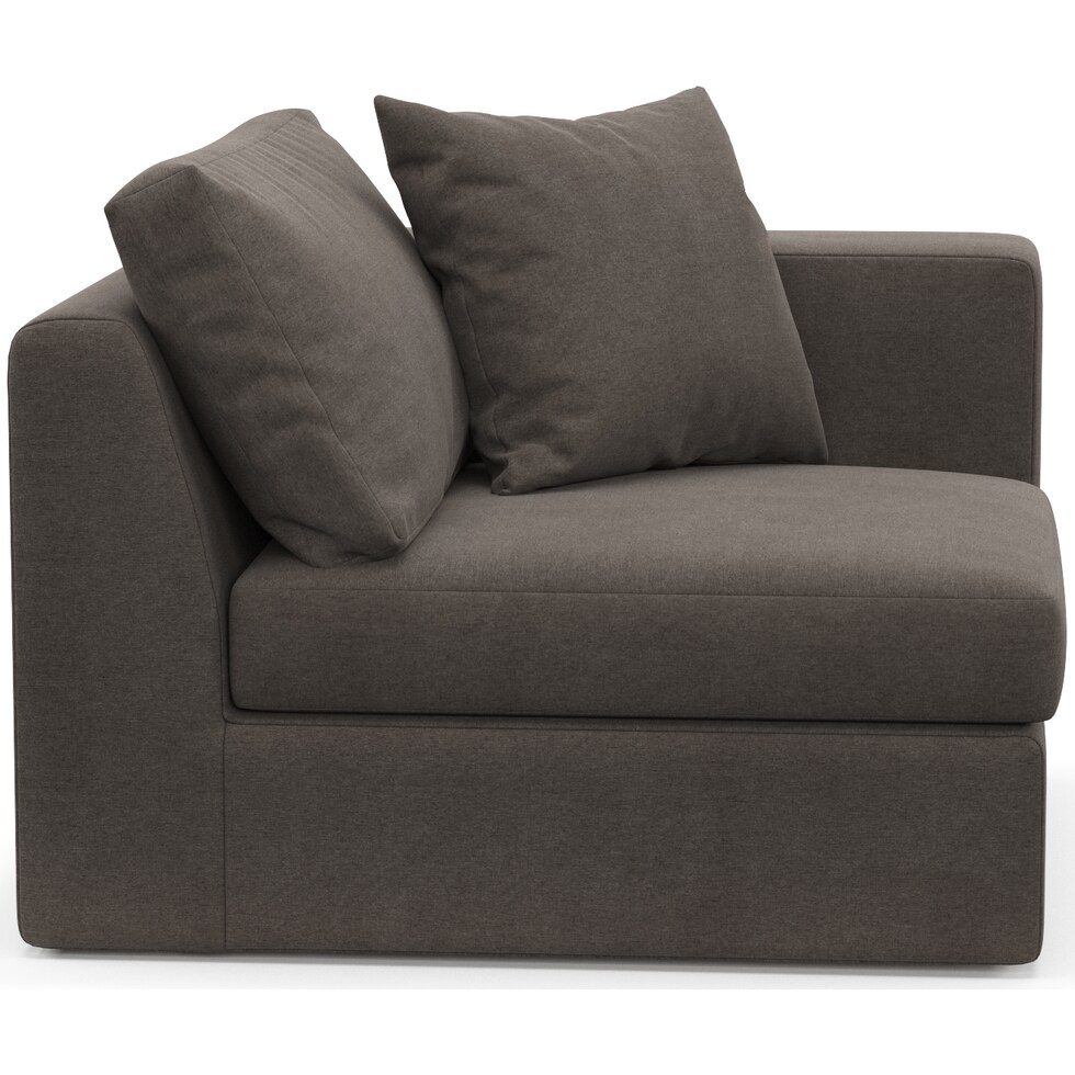 collin gray right arm facing chair   