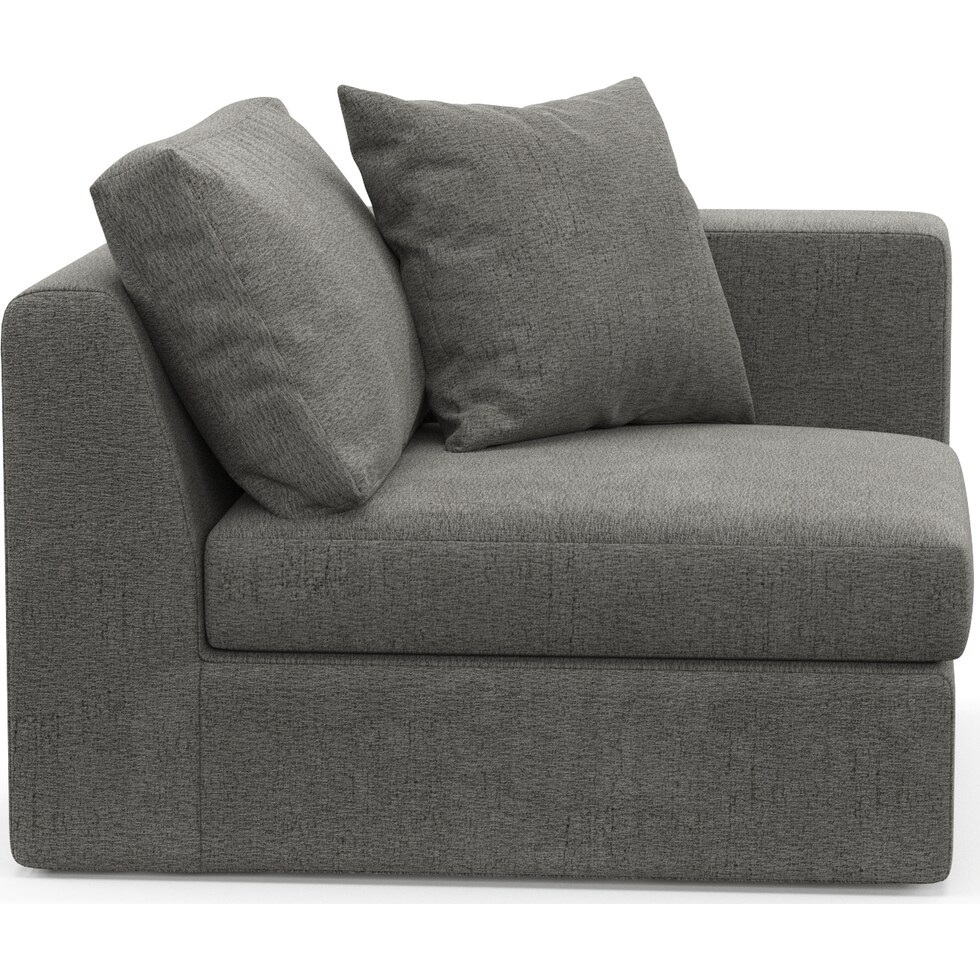 collin gray right arm facing chair   