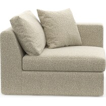 collin gray right arm facing chair   