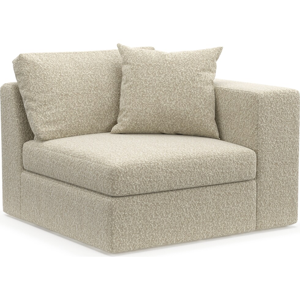 collin gray right arm facing chair   