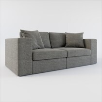 collin gray sofa   