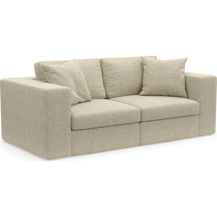Collin Hybrid Comfort 2-Piece Sofa - Bloke Cotton