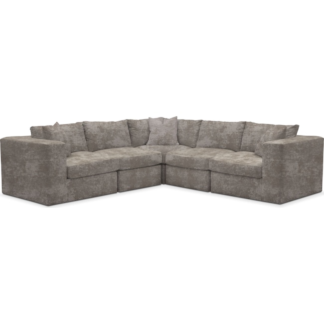 Living Room Furniture - Collin 5-Piece Sectional