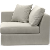 collin light brown corner chair   
