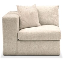 collin light brown left arm facing chair   
