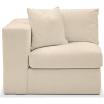 collin light brown left arm facing chair   