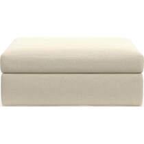 collin light brown ottoman   