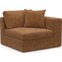 collin light brown right arm facing chair   