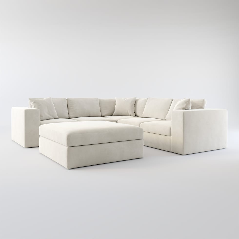 collin light brown sectional web   