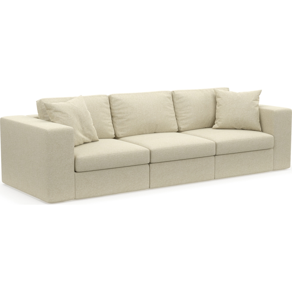 collin light brown sofa   