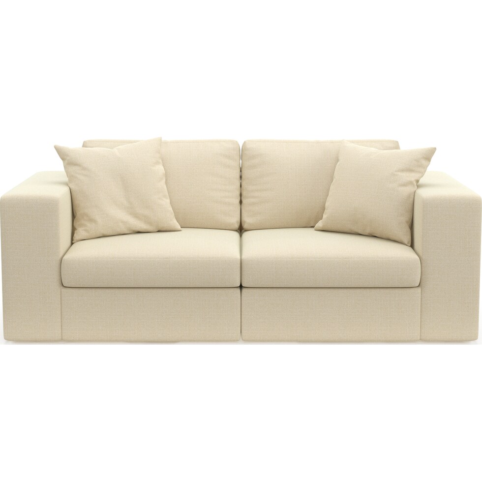 collin light brown sofa   