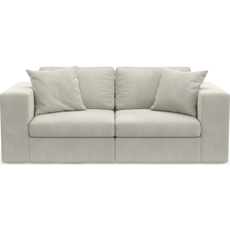 collin light brown sofa   