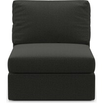 collin liv onyx armless chair   