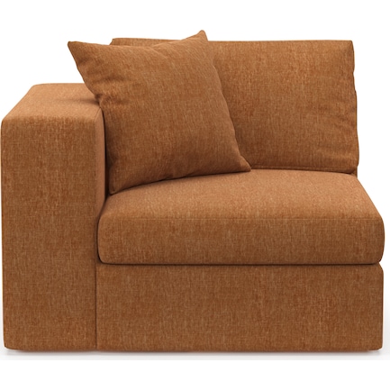 Collin Foam Comfort Left-Facing Chair - Contessa Ginger