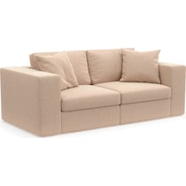 collin orange sofa   