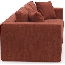collin orange sofa   