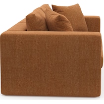 collin orange sofa   