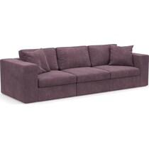 collin purple sofa   