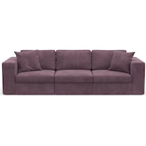 collin purple sofa   