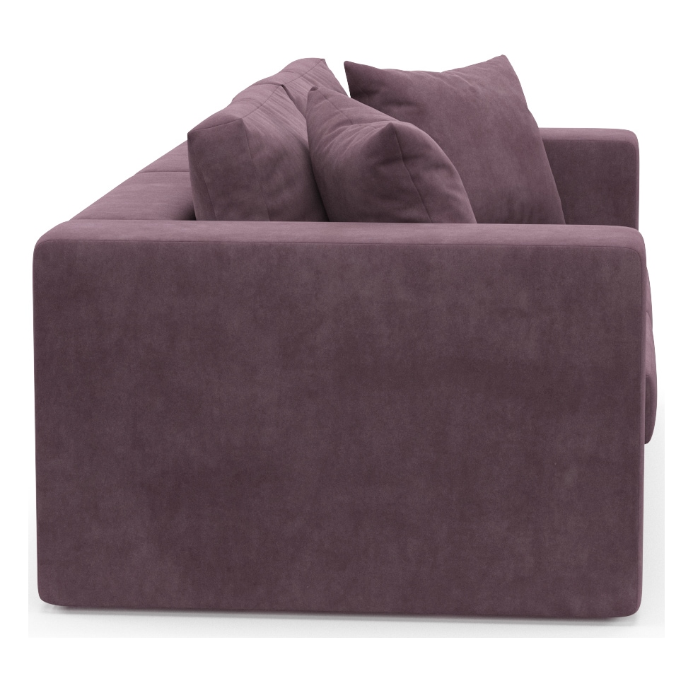 collin purple sofa   