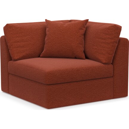 Collin Foam Comfort Corner Chair - Bloke Clay