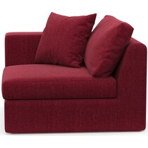 collin red left arm facing chair   