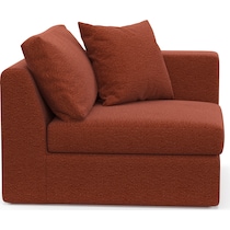 collin red right arm facing chair   