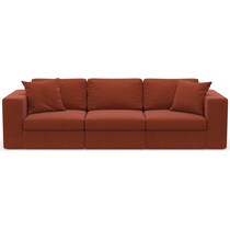 collin red sofa   