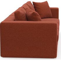 collin red sofa   