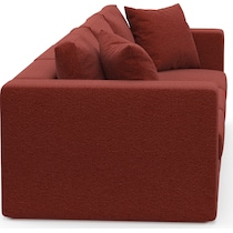 collin red sofa   