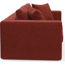 collin red sofa   