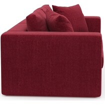 collin red sofa   
