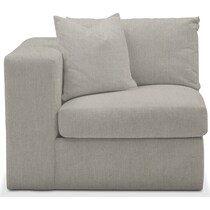 collin synergy oatmeal left arm facing chair   