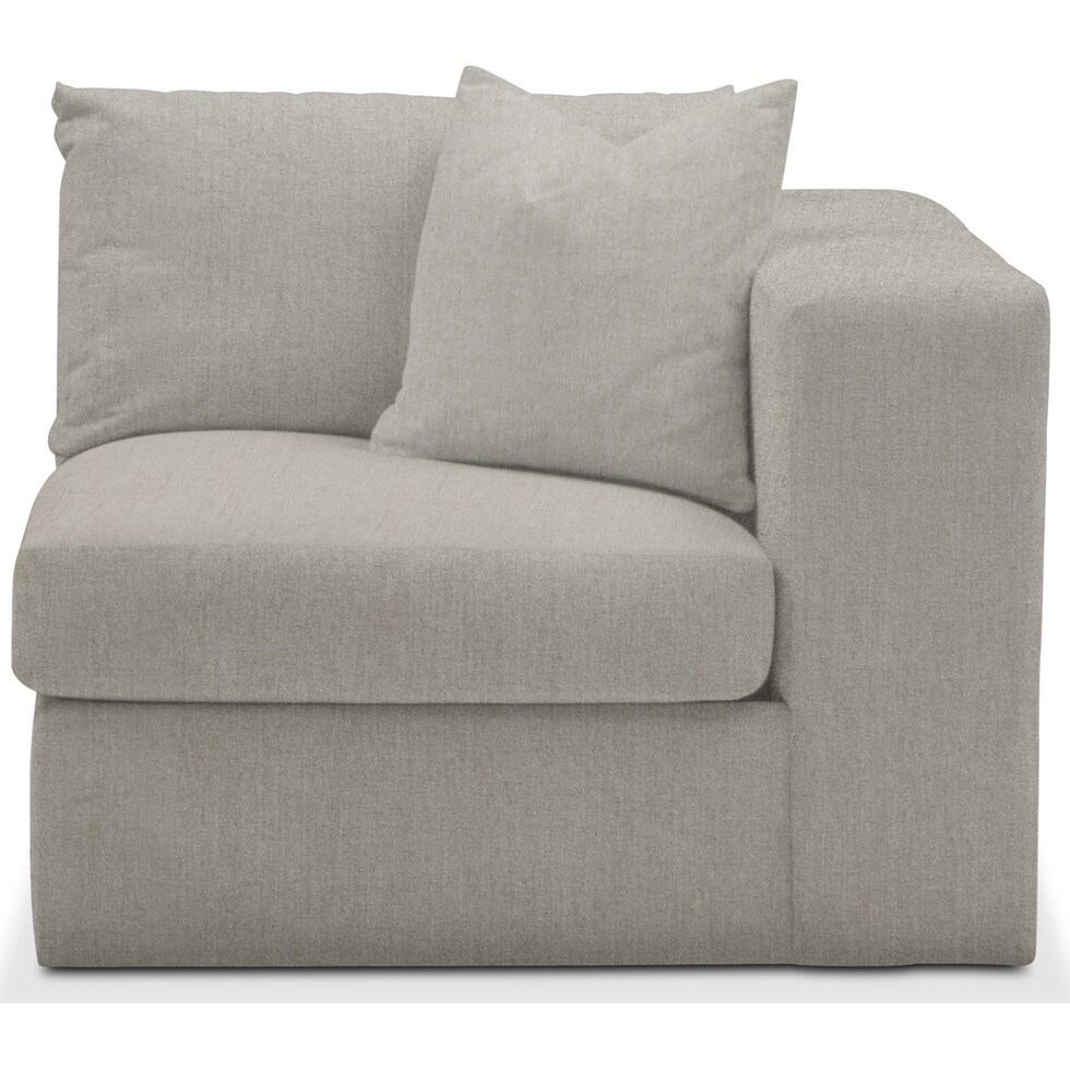 collin synergy oatmeal right arm facing chair   