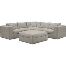 collin synergy oatmeal sectional   