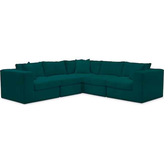 Living Room Furniture - Collin 5-Piece Sectional