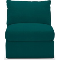 collin toscana peacock armless chair   