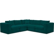 collin toscana peacock sectional   