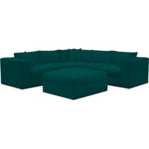 collin toscana peacock sectional   