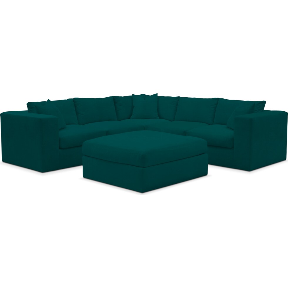 collin toscana peacock sectional   