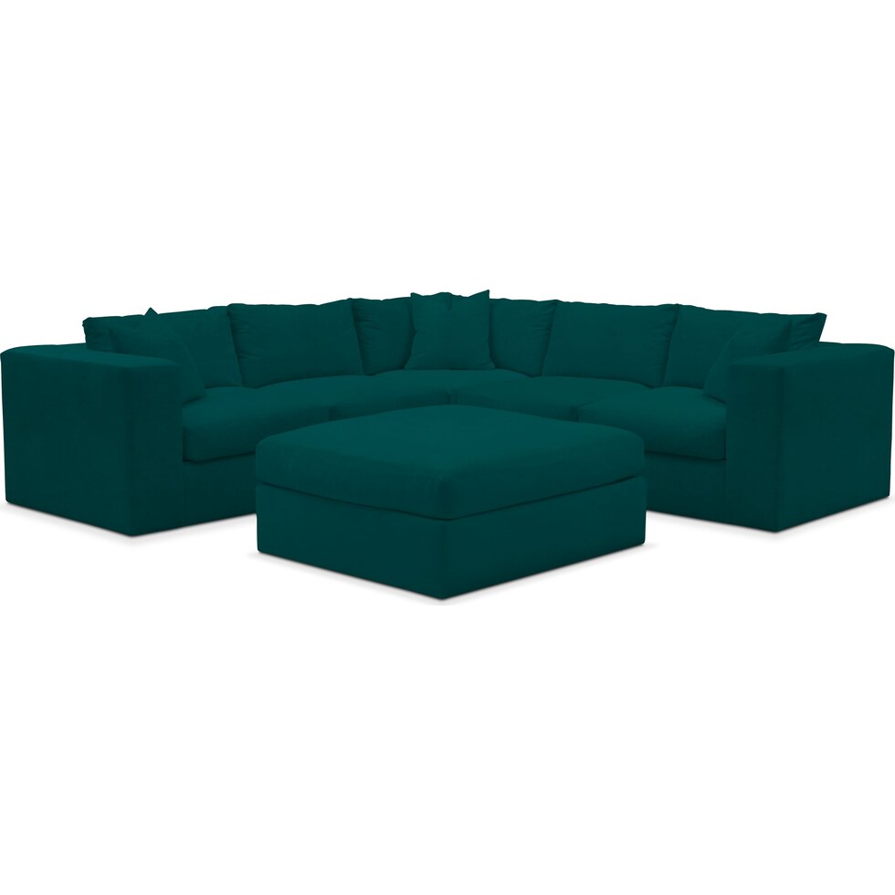 collin toscana peacock sectional   