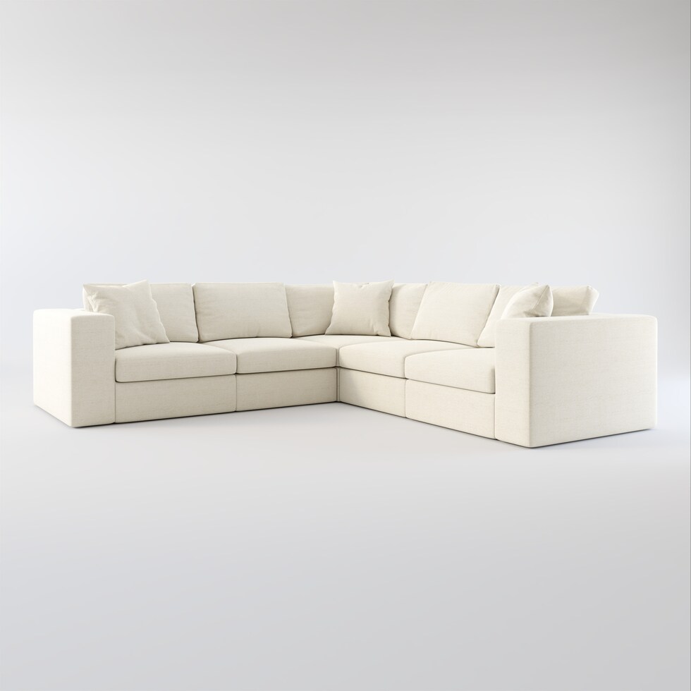 collin white  pc sectional   