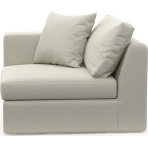 collin white left arm facing chair   